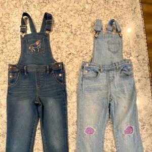 Cat & Jack Overalls, 2 pants, Size  6/6x